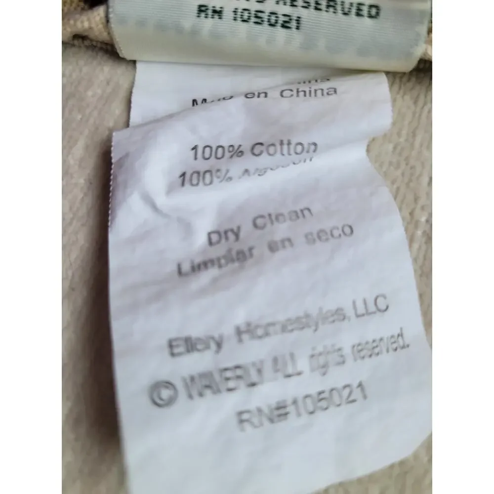 Laura Ashley Lifestyles Ellery Blue Plaid Valence 72 long by 15 wide